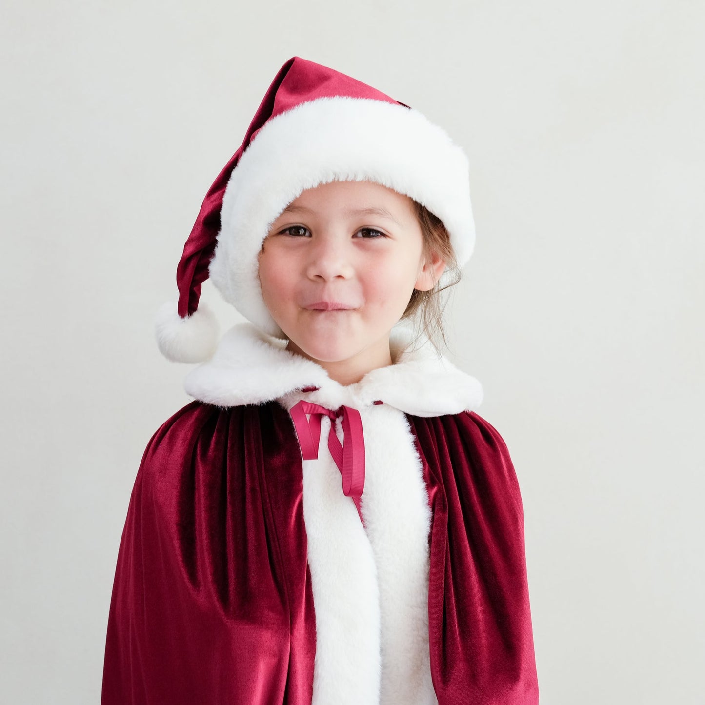 Mimi & Lula Santa Cape Red