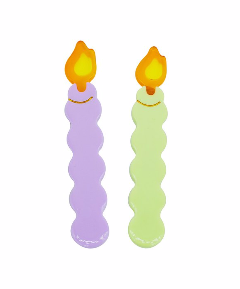 YUJIE Party Candle Hair Clips