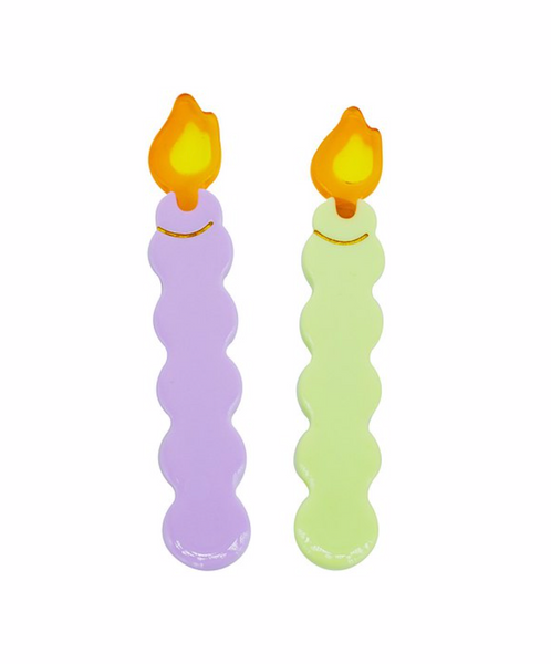 YUJIE Party Candle Hair Clips