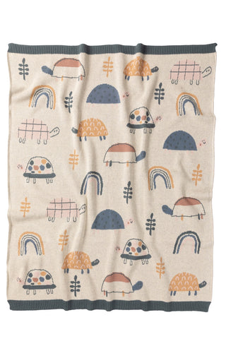 INDUS DESIGN Tilly Turtle Blanket
