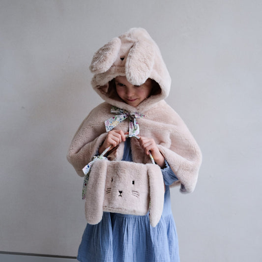 Mimi & Lula Fluffy Easter Basket BEIGE