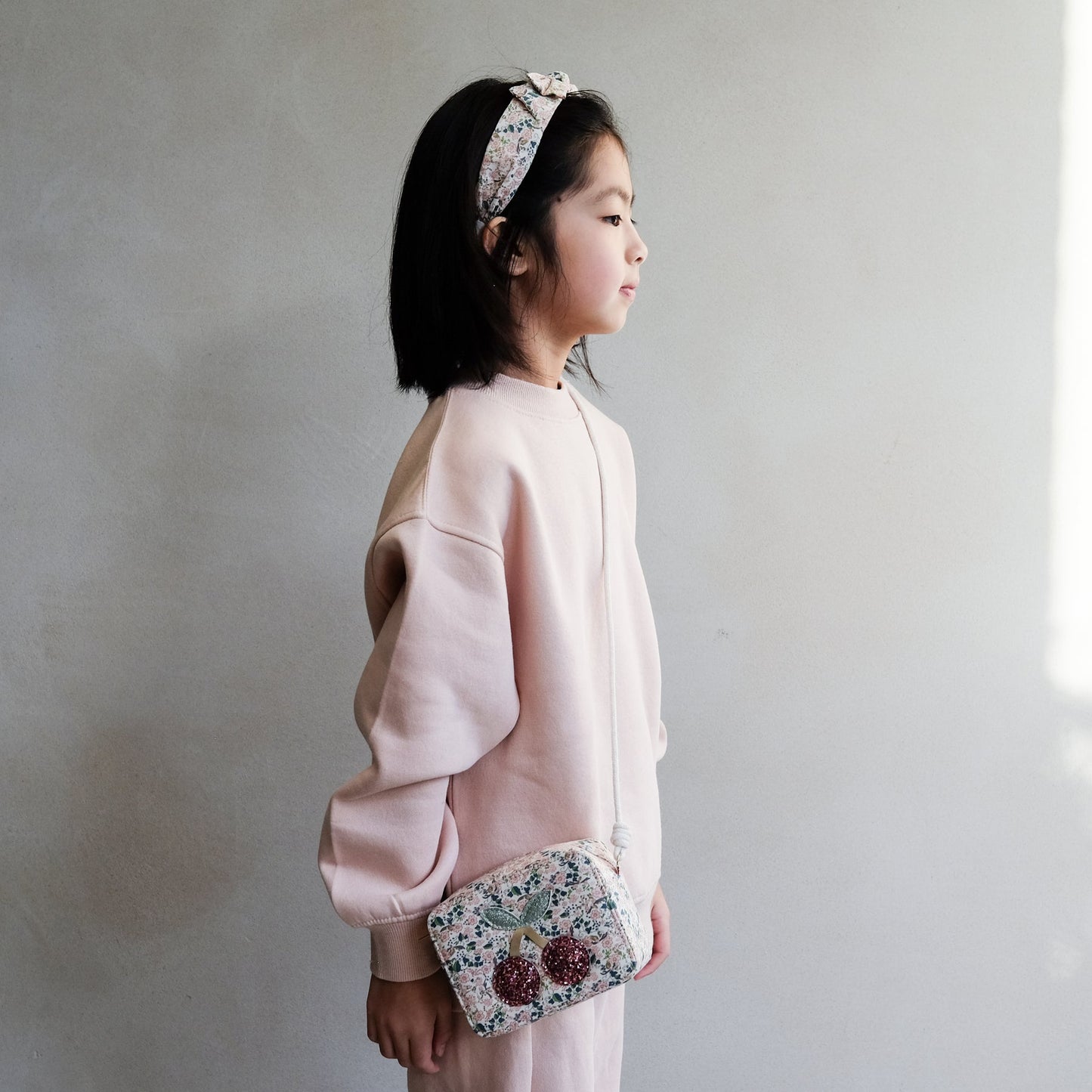 Mimi & Lula Floral Cherries Bag PINK MULTI