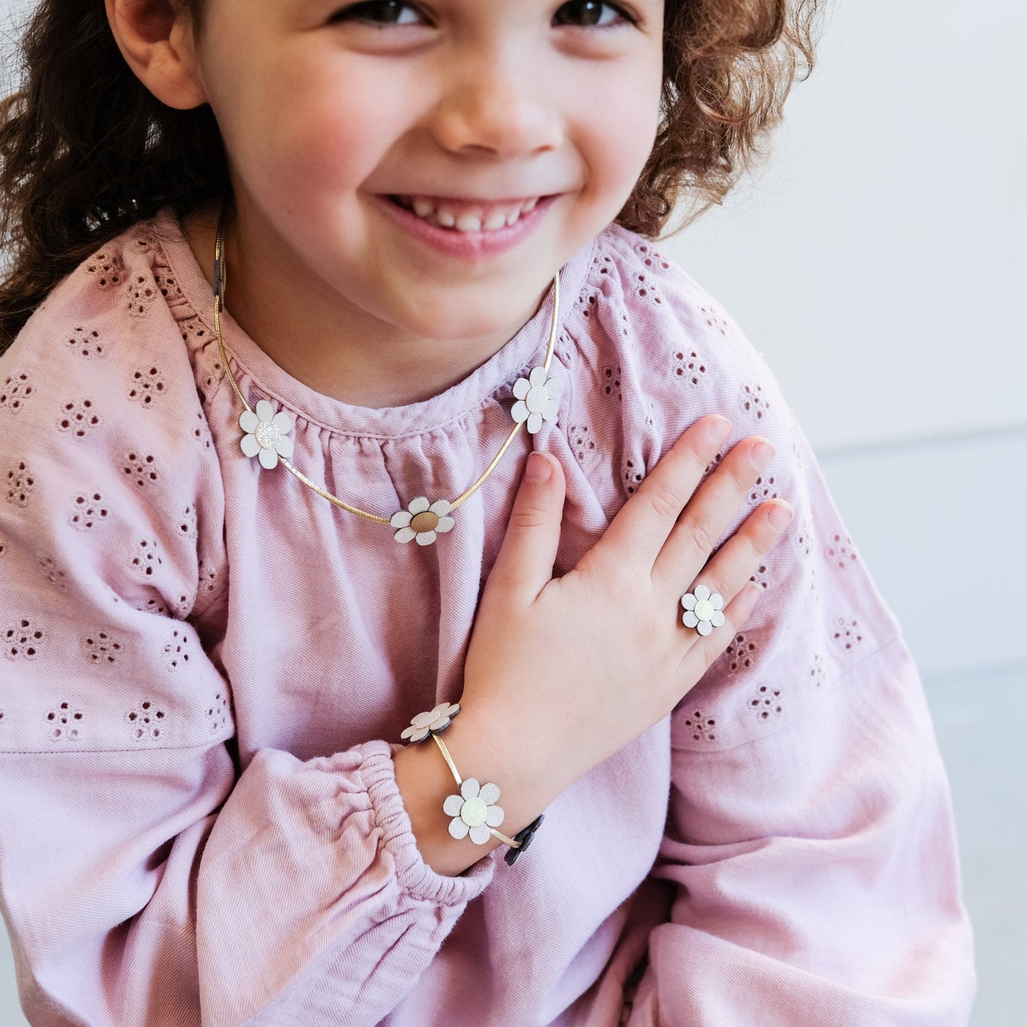 Mimi & Lula Daisy Jewellery Set GOLD