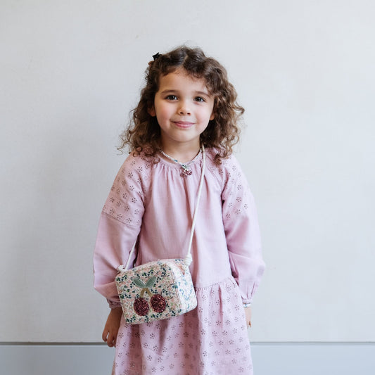 Mimi & Lula Floral Cherries Bag PINK MULTI