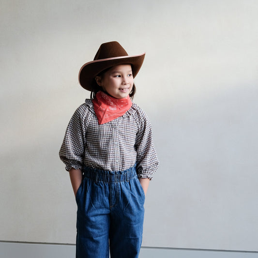 Mimi & Lula Cowboy Hat BROWN