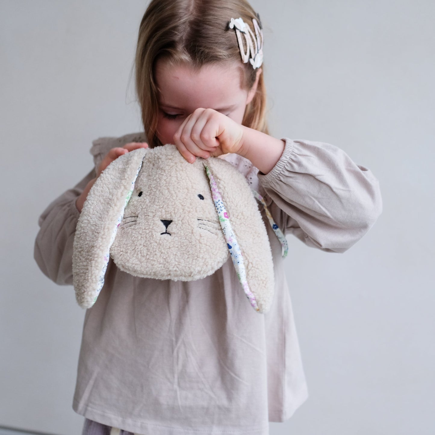 Mimi & Lula Fluffy Bunny Bag BEIGE