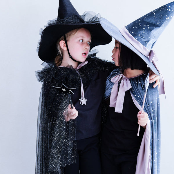 Mimi & Lula Esmerelda ruffle witch cape