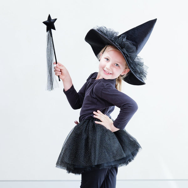 Mimi & Lula Esmerelda witch ruffle hat