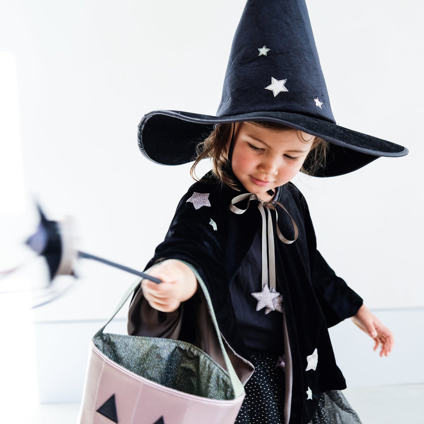 Mimi & Lula Gertrude velvet witch hat Regular price
