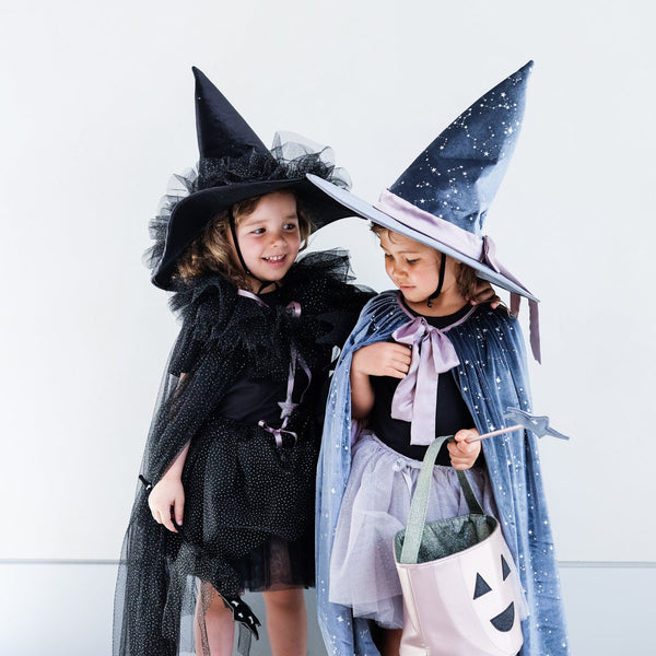 Mimi & Lula Esmerelda ruffle witch cape