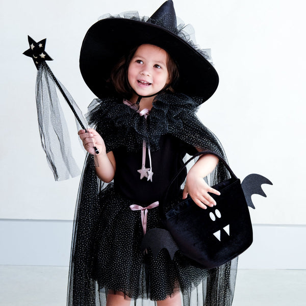 Mimi & Lula Esmerelda witch ruffle hat