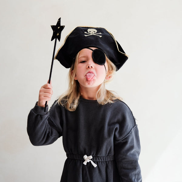 Mimi & Lula Pirate hat and patch dress up set