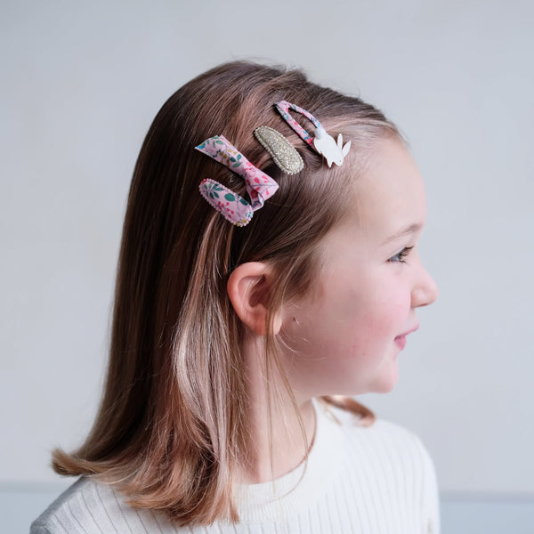 Mimi & Lula Pink easter egg hair accessories