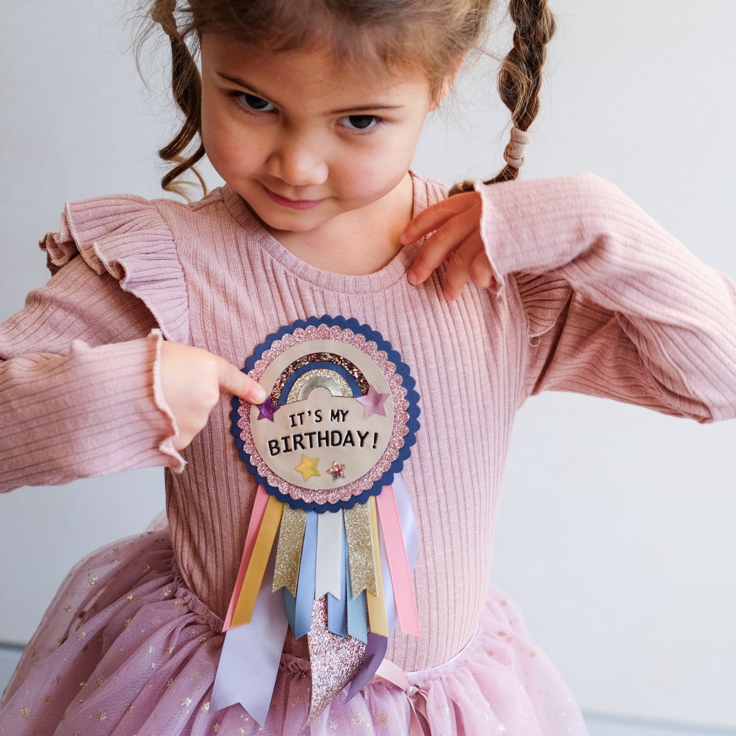 Mimi & Lula It's my birthday rosette