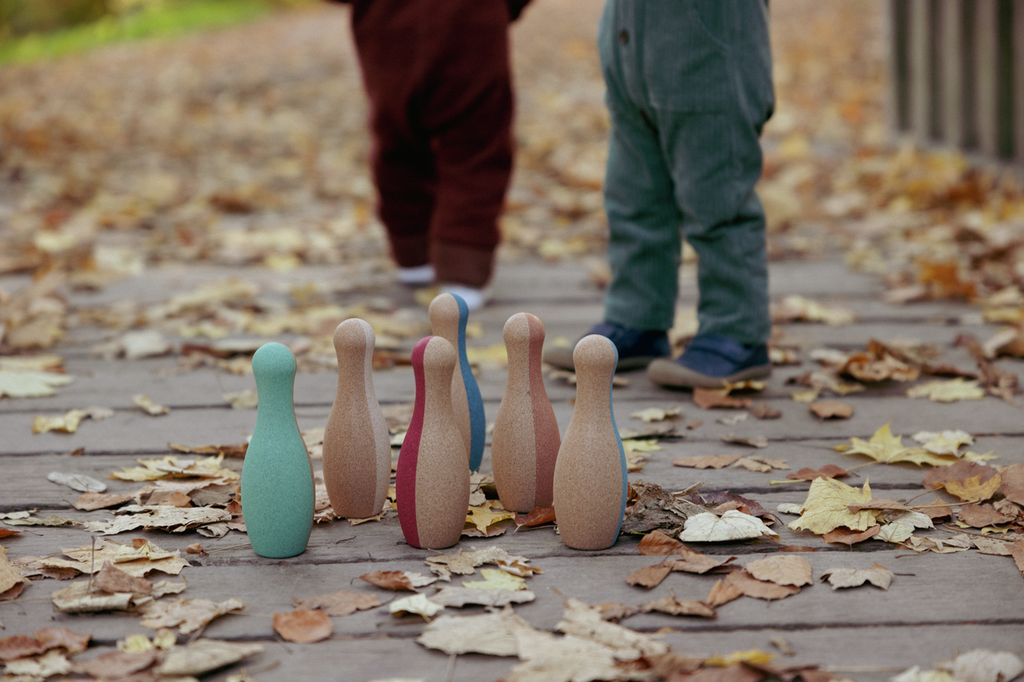 KORKO Little Skittles Bowling Set