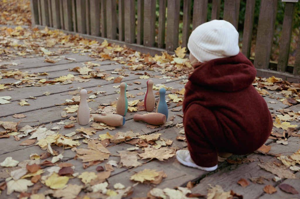 KORKO Little Skittles Bowling Set
