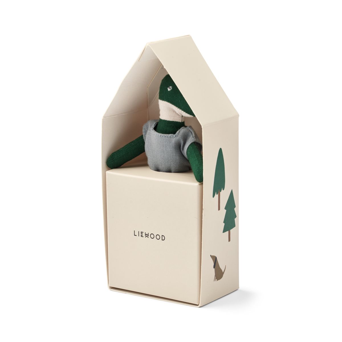 LIEWOOD CARLOS KNITTED MINI DOLL GARDEN GREEN