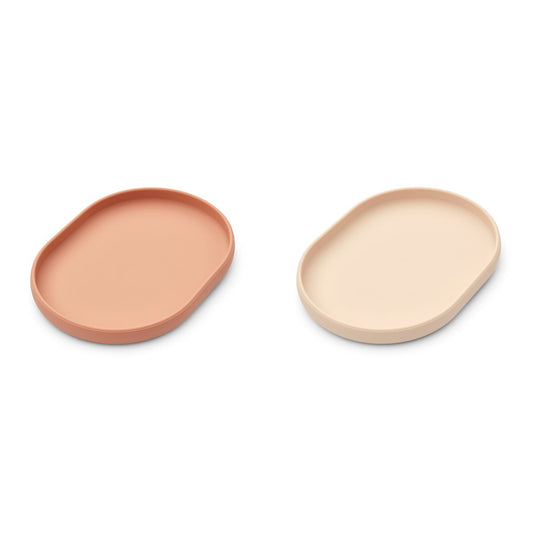 LIEWOOD ANITA BREAKFAST PLATE TUSCANY ROSE / APPLE BLOSSOM