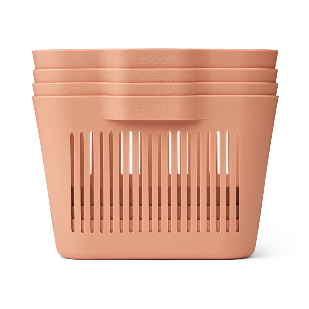 LIEWOOD MAKEEVA BASKET S 4-PACK TUSCANY ROSE