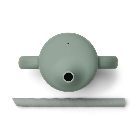 LIEWOOD CAMERON SIPPY CUP FAUNE GREEN/DOVE BLUE MIX