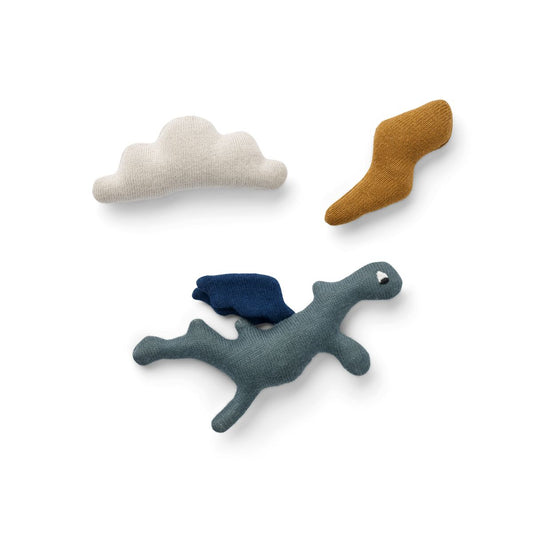 LIEWOOD Carson knitted bell teddy