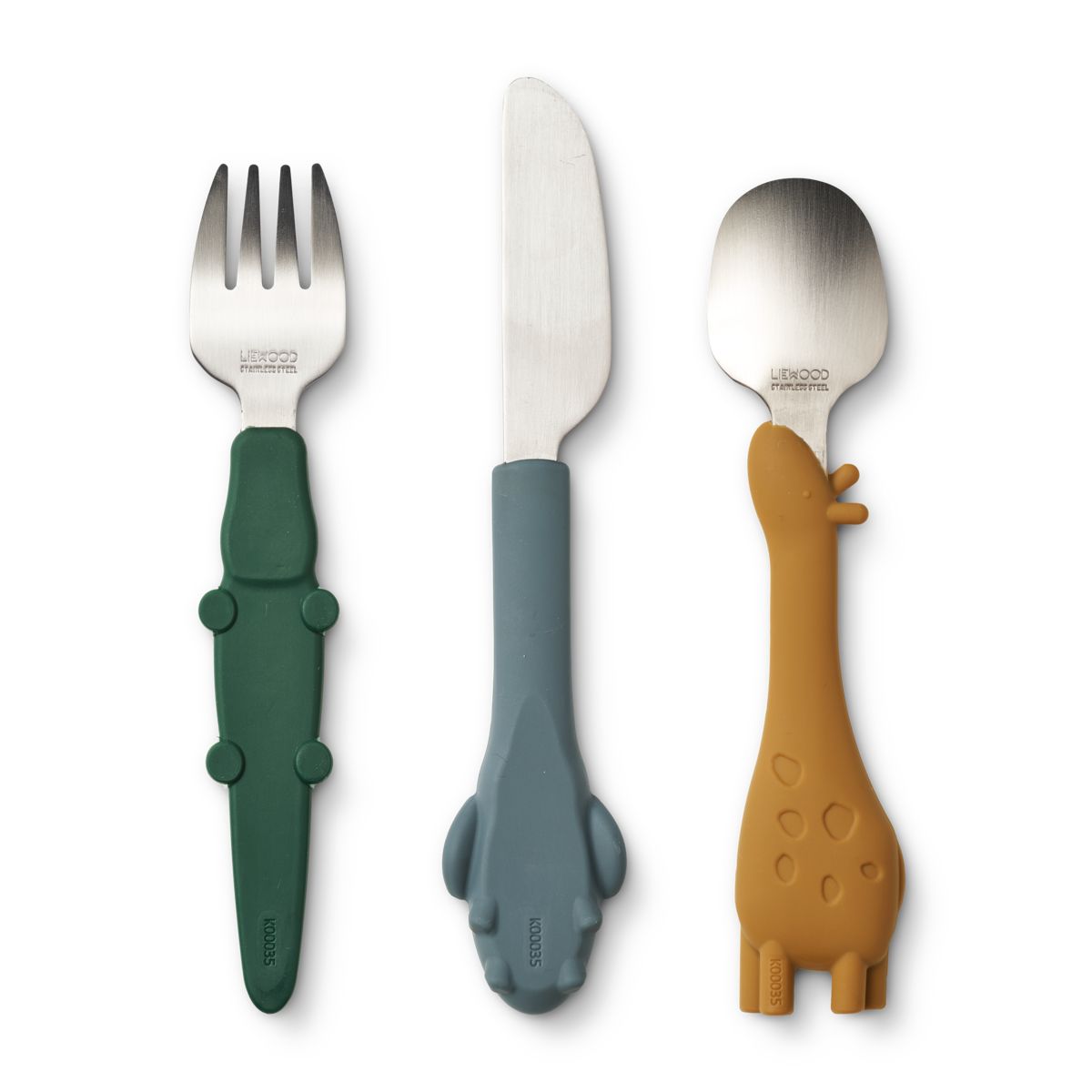 LIEWOOD TOVE CUTLERY SET GOLDEN CARAMEL MIX
