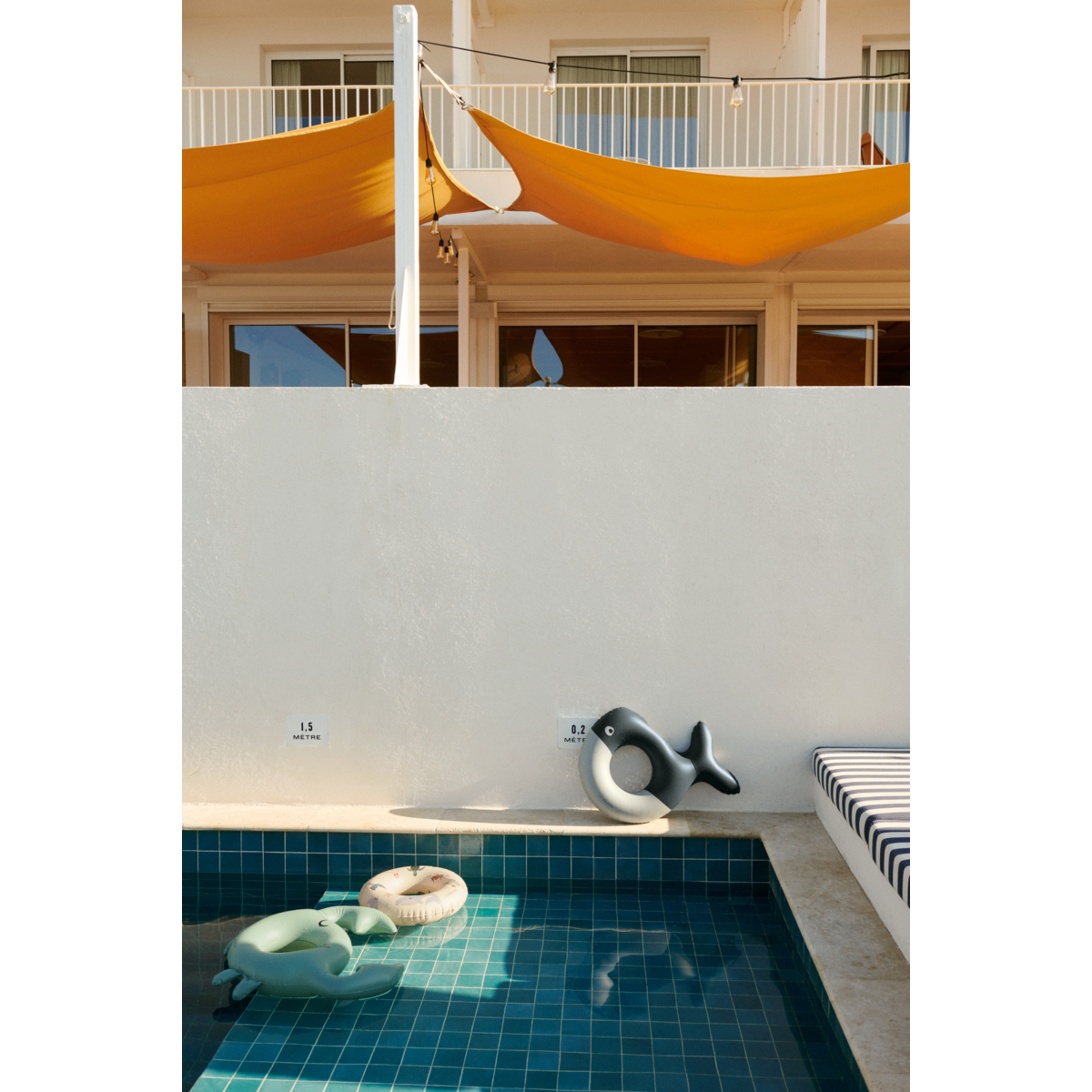 Liewood PHOEBE CRAB SWIM RING PEPPERMINT