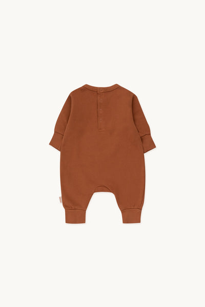 TINYCOTTONS MERCI ONE-PIECE brown