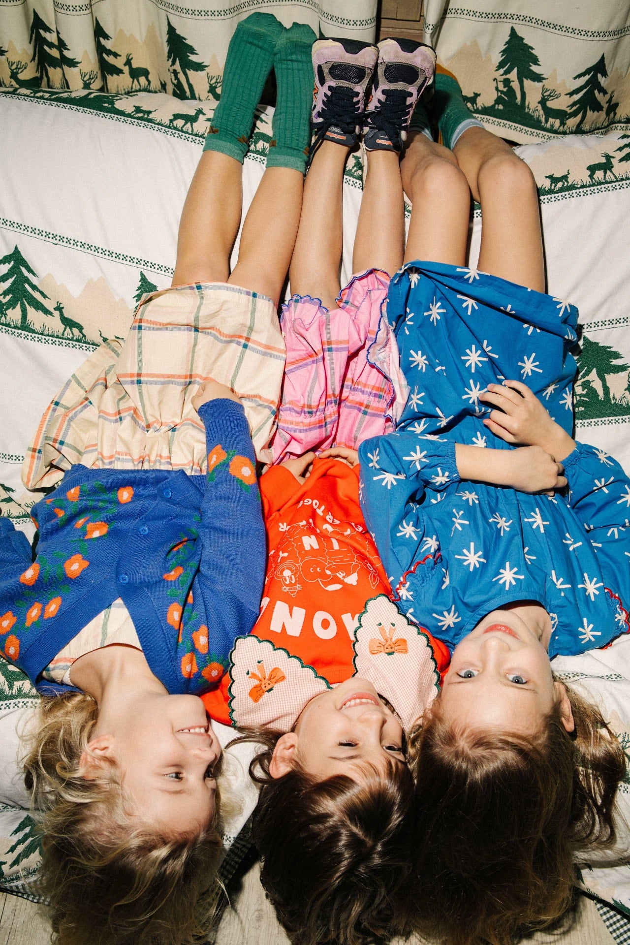 TINYCOTTONS CHECK DRESS vanilla