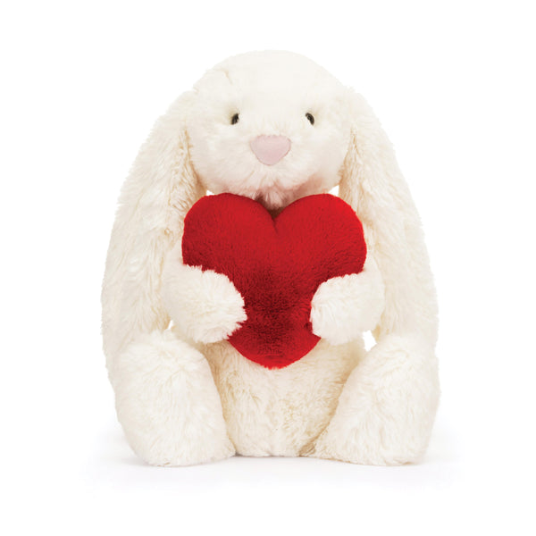 Jellycat Bashful Red Love Heart Bunny Orginal (Med)