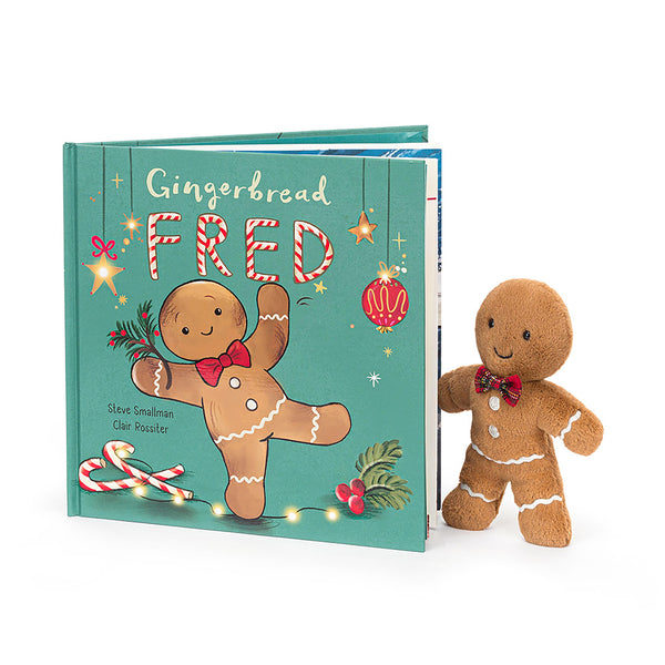 Jellycat Gingerbread Fred Book