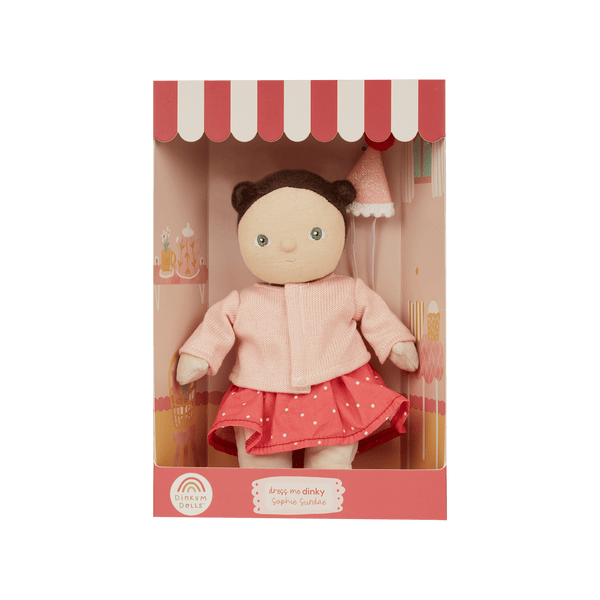 Olli Ella Dress Me Dinky - Sophie Sundae - Red