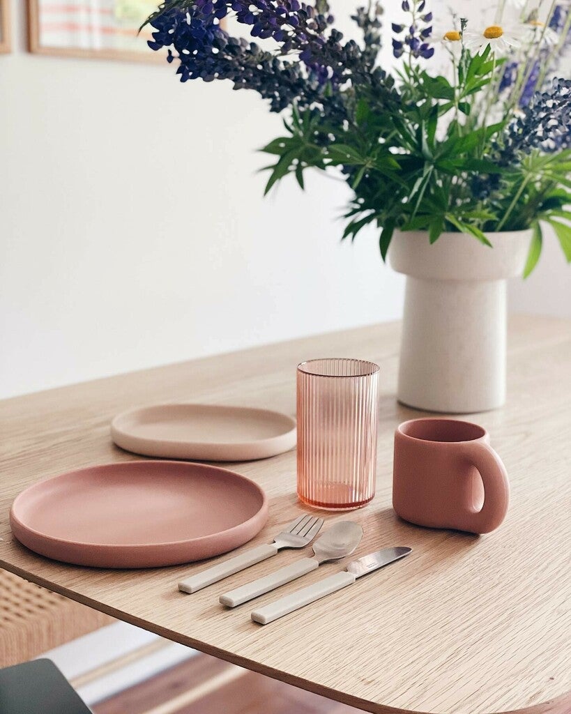 LIEWOOD ANITA BREAKFAST PLATE TUSCANY ROSE / APPLE BLOSSOM