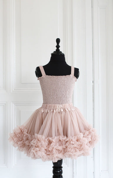 DOLLY BY LE PETIT TOM ® FRILLY TOP BALLET PINK