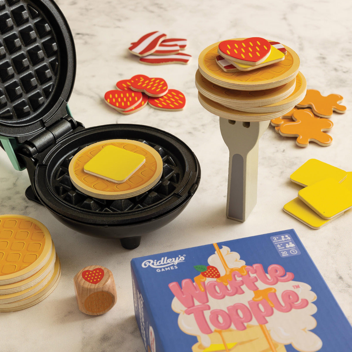 RIDLEYS WAFFLE TOPPLE GAME