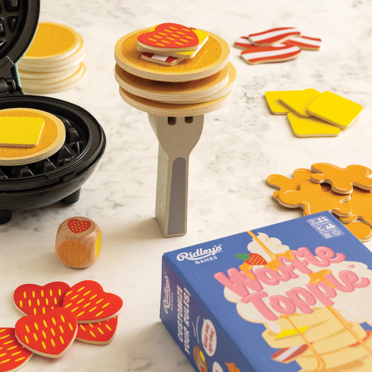 RIDLEYS WAFFLE TOPPLE GAME