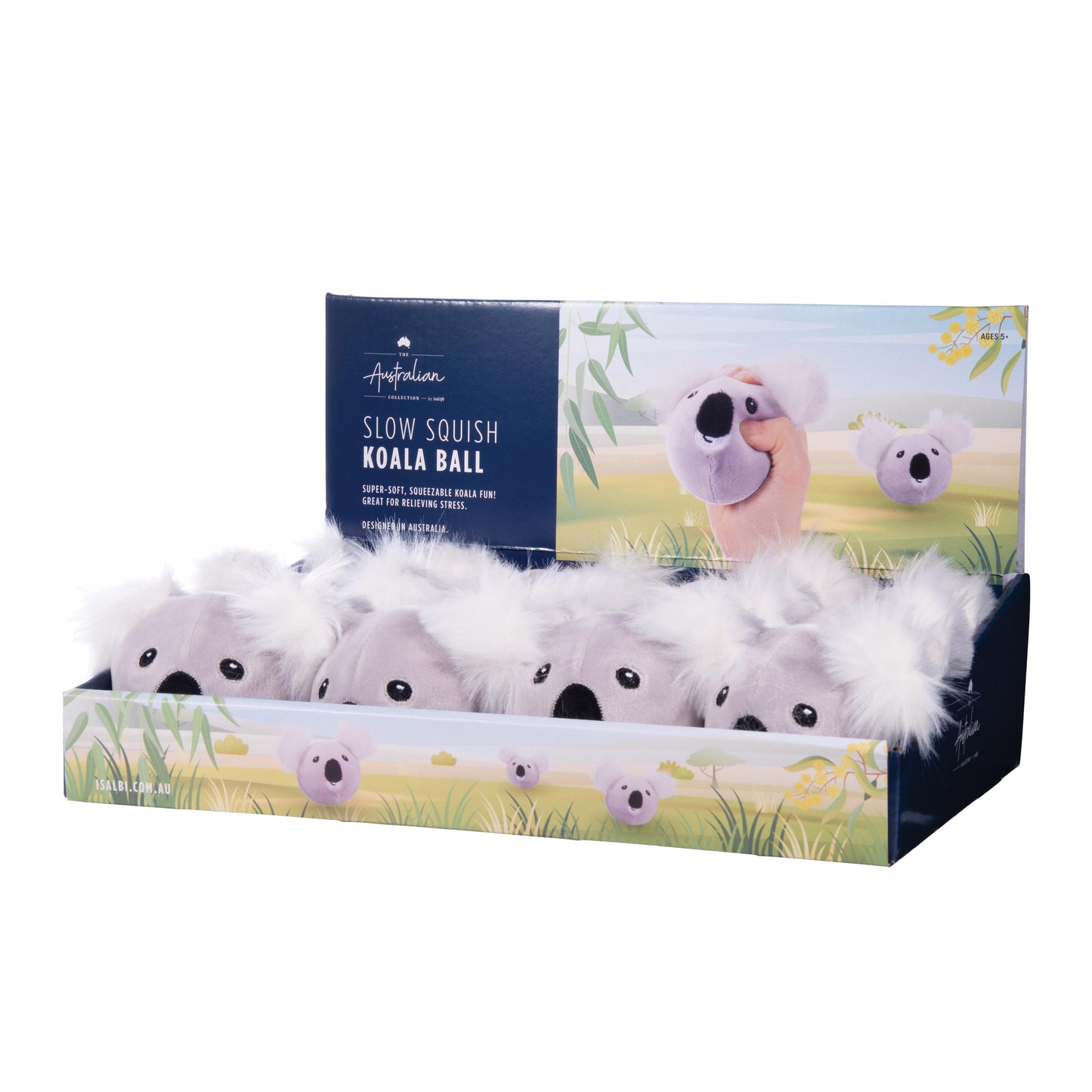 THE AUSTRALIAN COLLECTION SLOW SQUISH BALL - KOALA