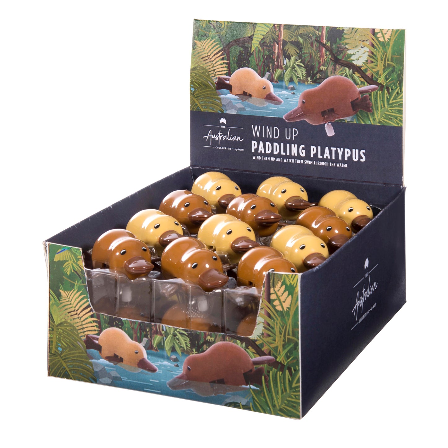 THE AUSTRALIAN COLLECTION Wind Up Paddling Platypus