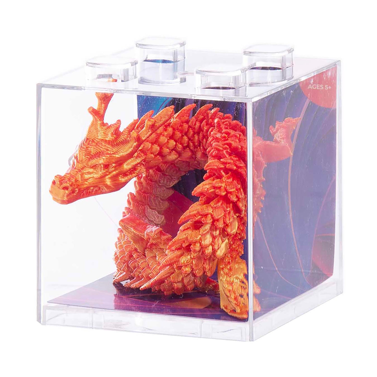 Discovery Zone 3D Sensory Dragon (One Item, Random Colour)