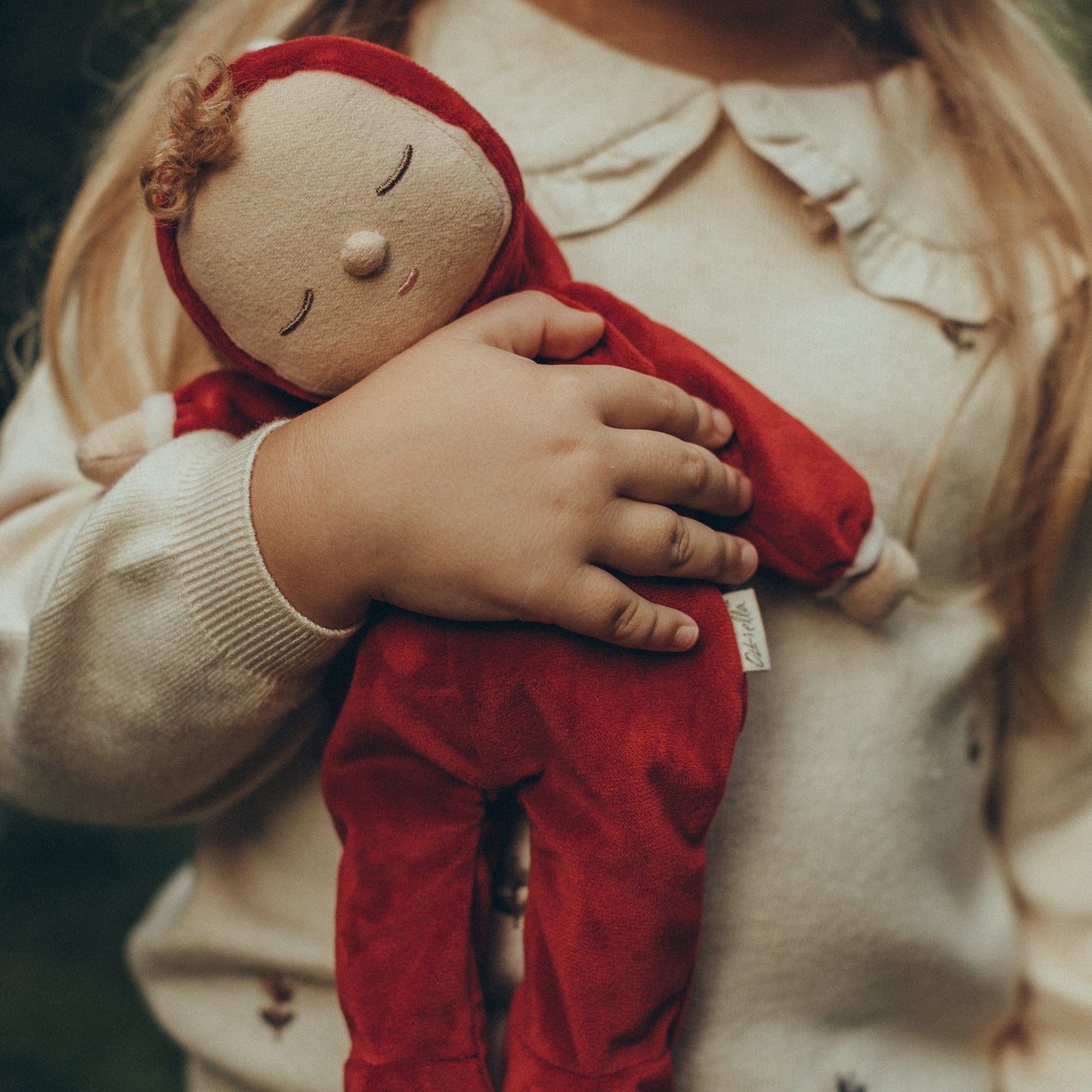 Olli Ella Lullaby Dozy Dinkum - Custard / Red