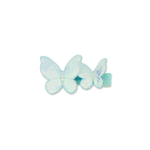 MILK X SODA TWIN BUTTERFLIES HAIR CLIP SHINY MINT