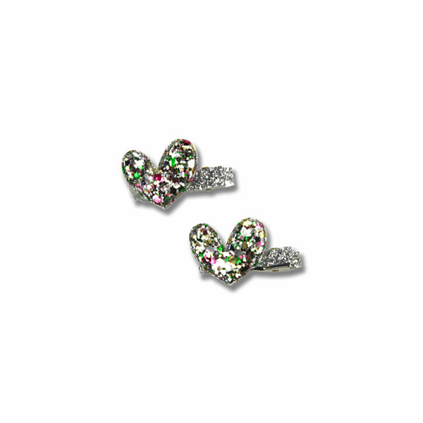 MILK X SODA SPARKLE MINI HEART HAIR CLIP ASSORTED