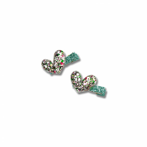 MILK X SODA SPARKLE MINI HEART HAIR CLIP ASSORTED