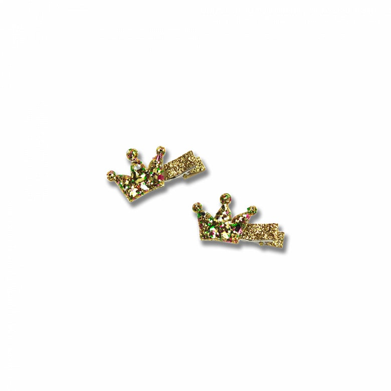 MILK X SODA SPARKLE MINI CROWN HAIR CLIP ASSORTED