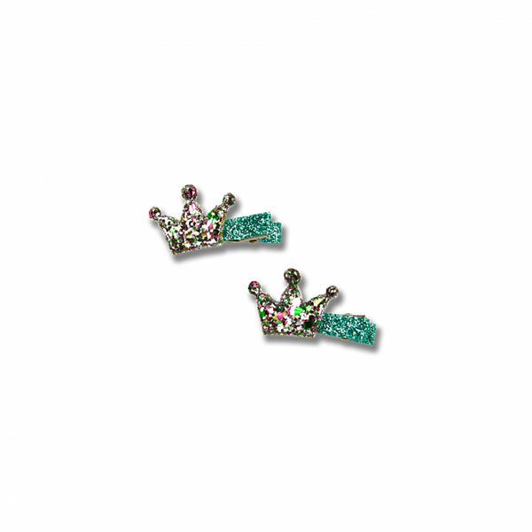 MILK X SODA SPARKLE MINI CROWN HAIR CLIP ASSORTED