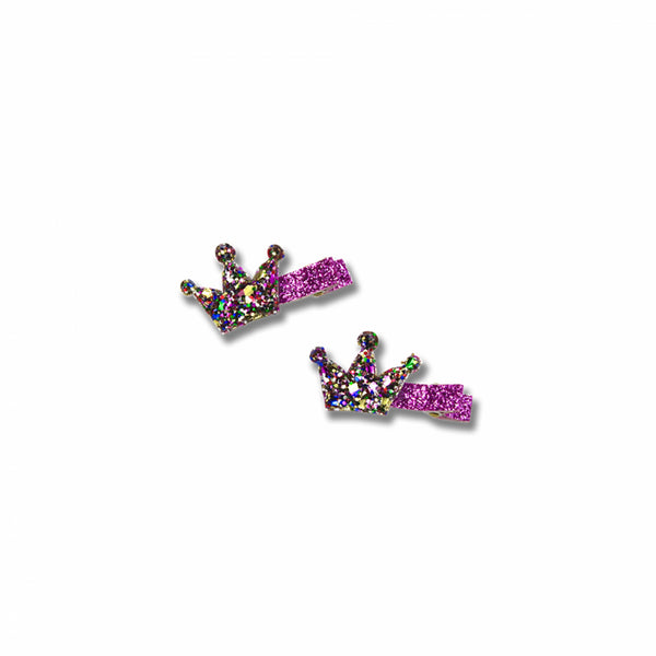 MILK X SODA SPARKLE MINI CROWN HAIR CLIP ASSORTED