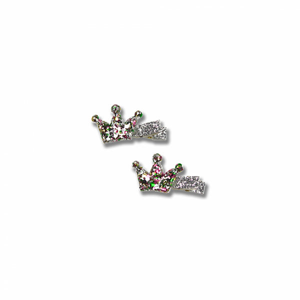 MILK X SODA SPARKLE MINI CROWN HAIR CLIP ASSORTED