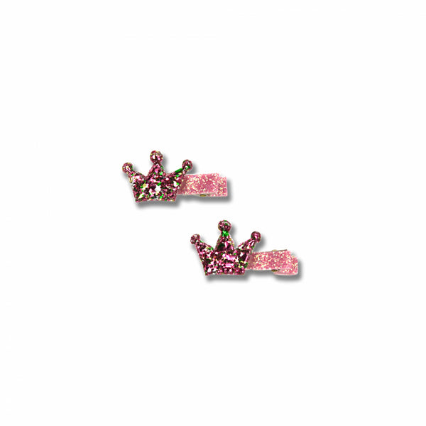 MILK X SODA SPARKLE MINI CROWN HAIR CLIP ASSORTED