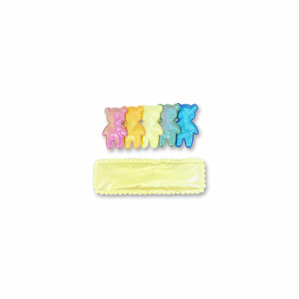 MILK X SODA RAINBOW TEDDY BEAR HAIR CLIP