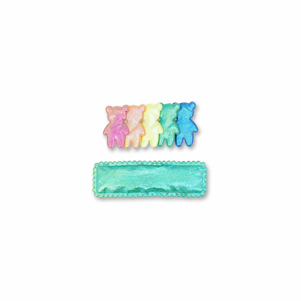 MILK X SODA RAINBOW TEDDY BEAR HAIR CLIP